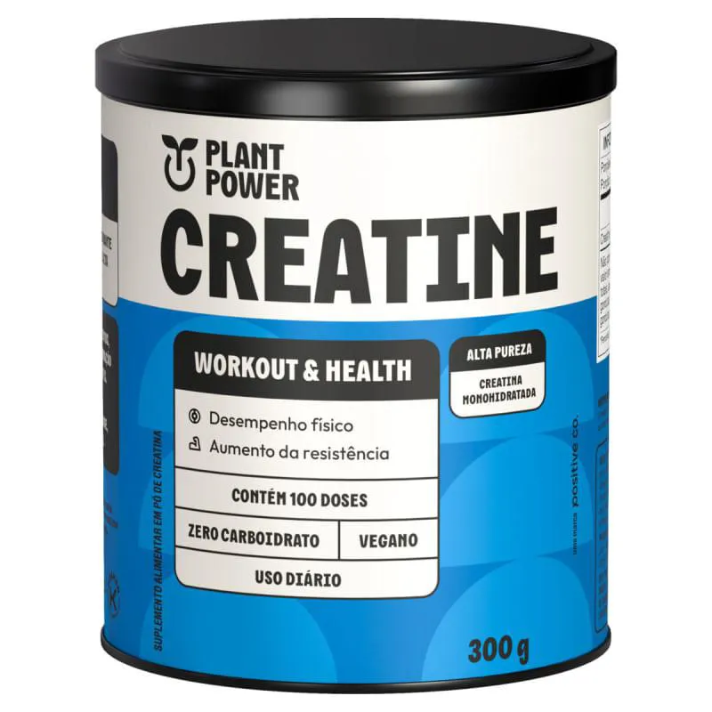 CREATINE WORKOUT E HEALTH PLANT POWER 300G