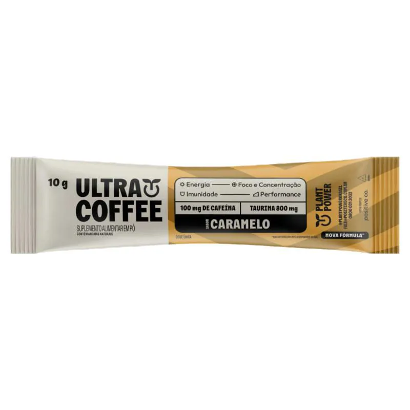 ULTRACOFFEE CARAMELO PLANT POWER 10G