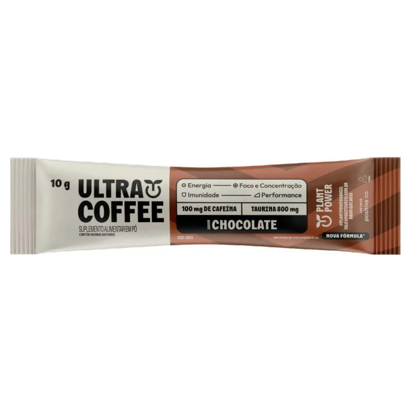 ULTRACOFFEE CHOCOLATE PLANT POWER 10G