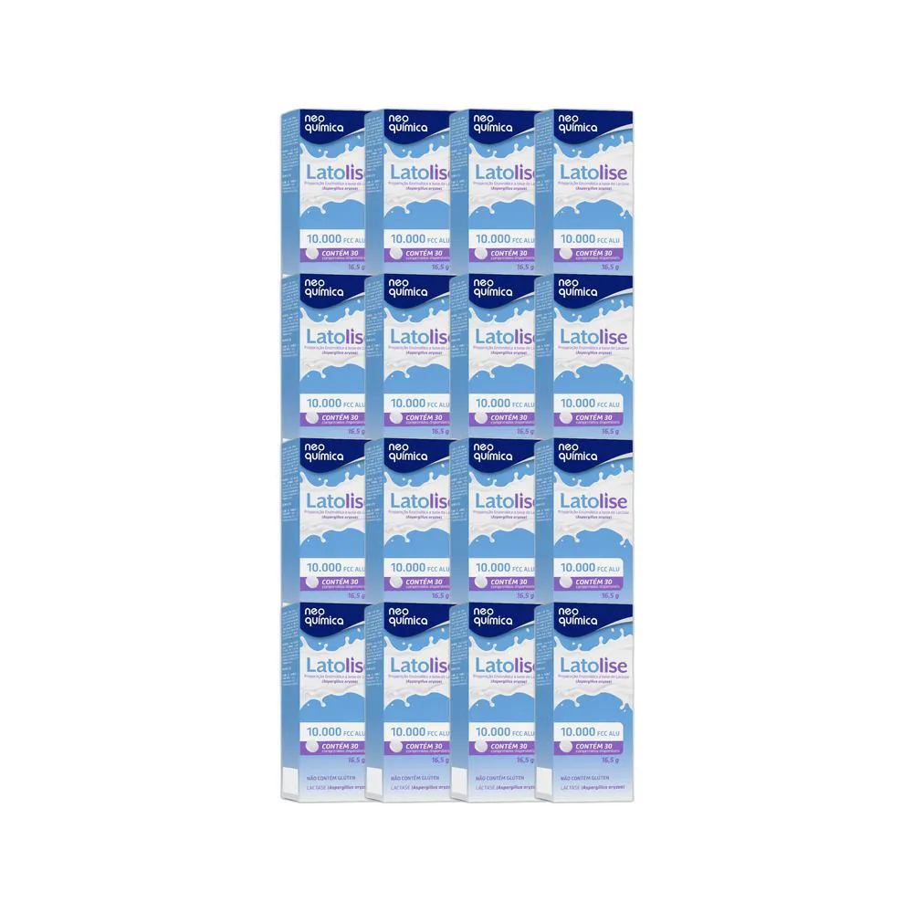 KIT 16X SUPLEMENTO LATOLISE 10.000 UFCC 30 CPR - NEO QUIMICA