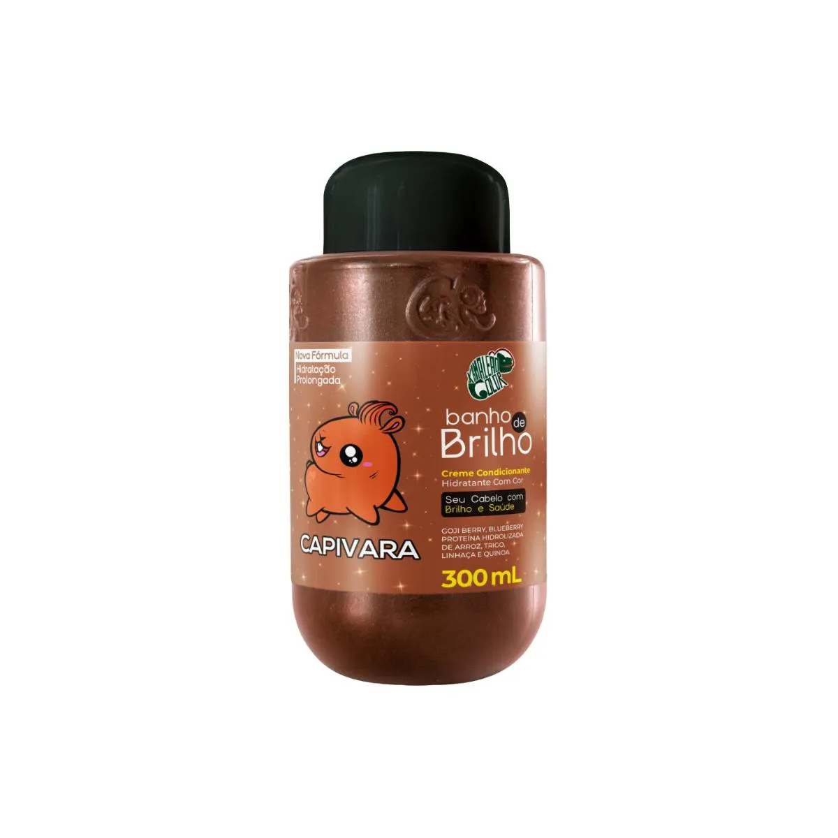 BANHO DE BRILHO PARA RUIVAS CAPIVARA KAMALEãO COLOR 300ML