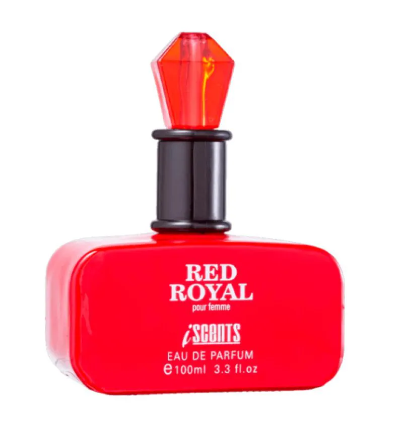 I SCENTS RED ROYAL EDP FEM 100 ML - AGUA PERFUMADA UN
