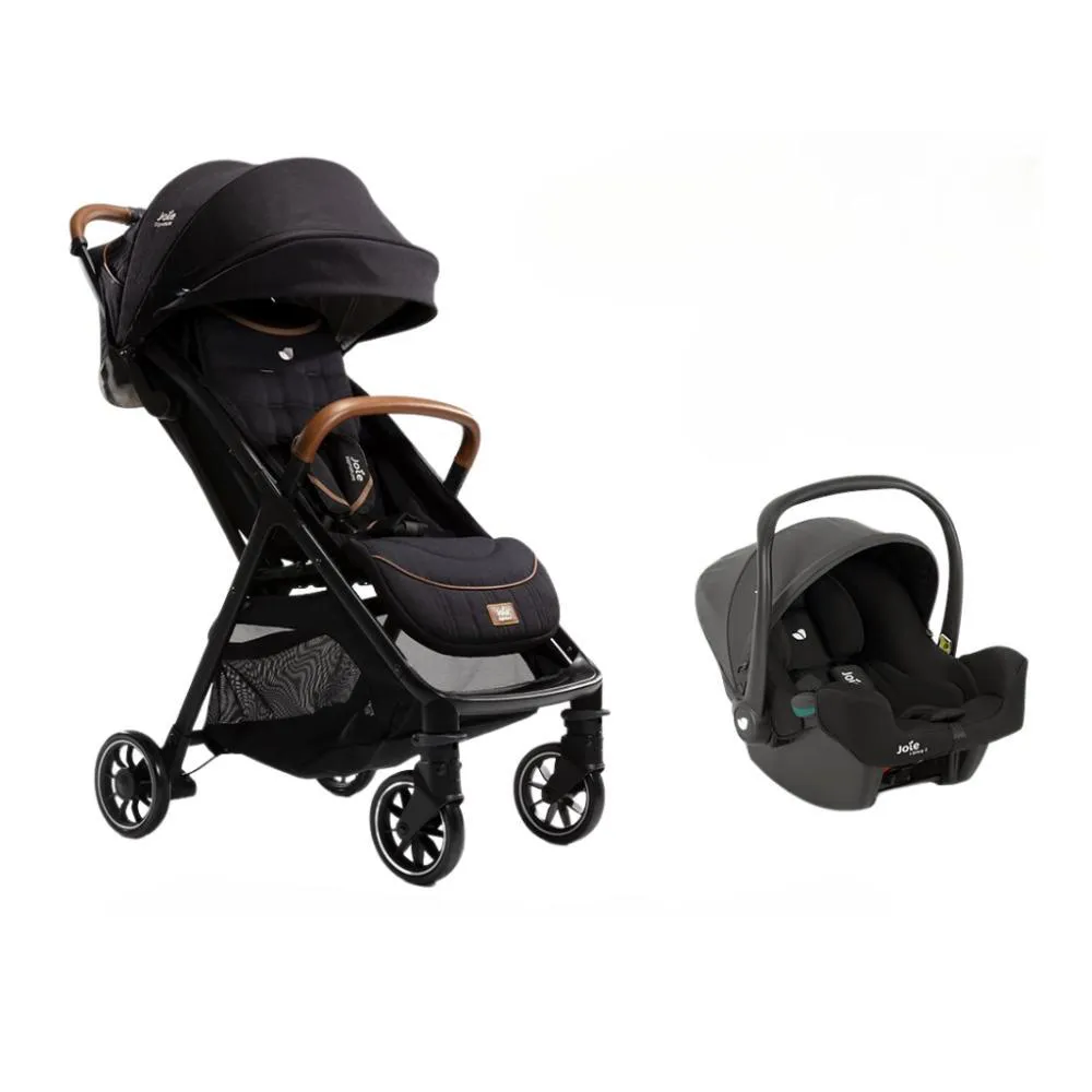 CARRINHO DE BEBê COMBO PARCEL ECLIPSE COM BEBê CONFORTO I-SNUG SHALE JOIE