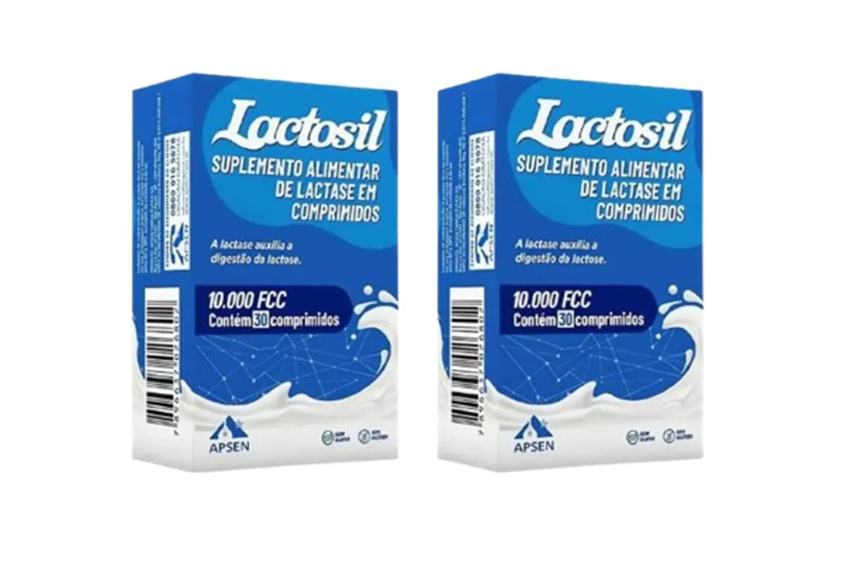 LACTOSIL 10.000FCC (KIT 2X30=60 TABLETES)
