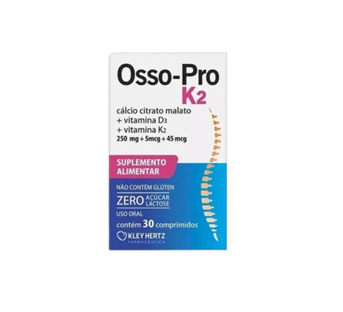 OSSO-PRO K2 30 COMP - CITRATO MALATO, VIT D3, K2 - HERTZ