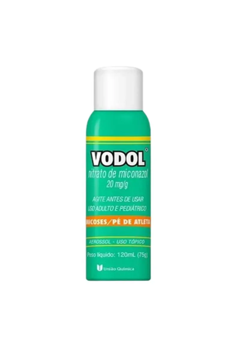 VODOL AEROSOL 120G PARA MICOSES - UNIãO QUíMICA