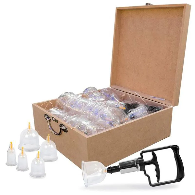 KIT APLICAçãO VENTOSAS DE LUXO COM 20 PEçAS - ESTEK