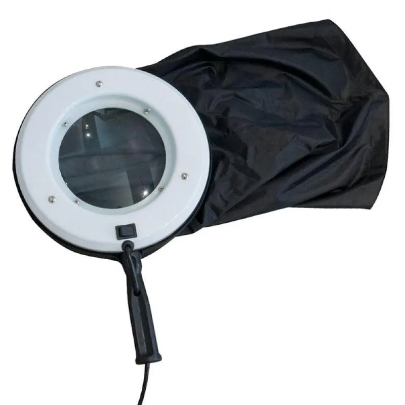 LUPA DE MãO SLIM 127V ESTEK - COM LUZ DE WOOD PARA ANáLISE DE PELE