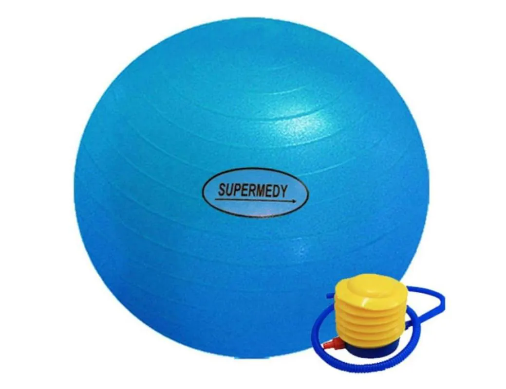 BOLA DE GINáSTICA SUPERMEDY AZUL