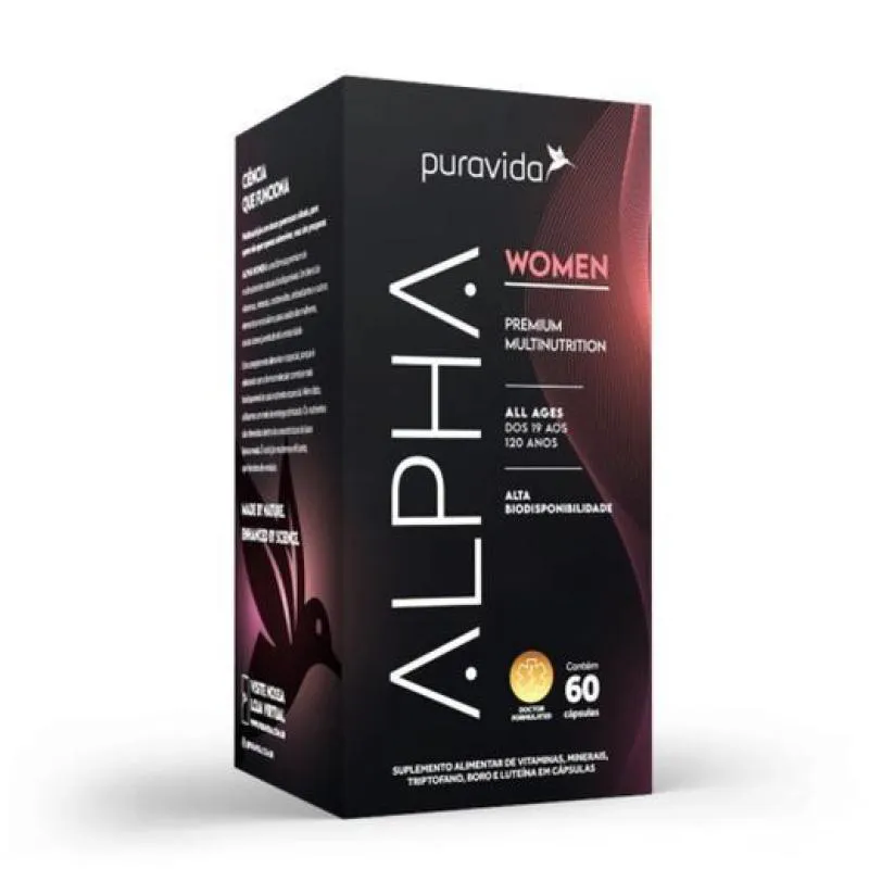 PURA VIDA ALPHA WOMEN C/60CPS