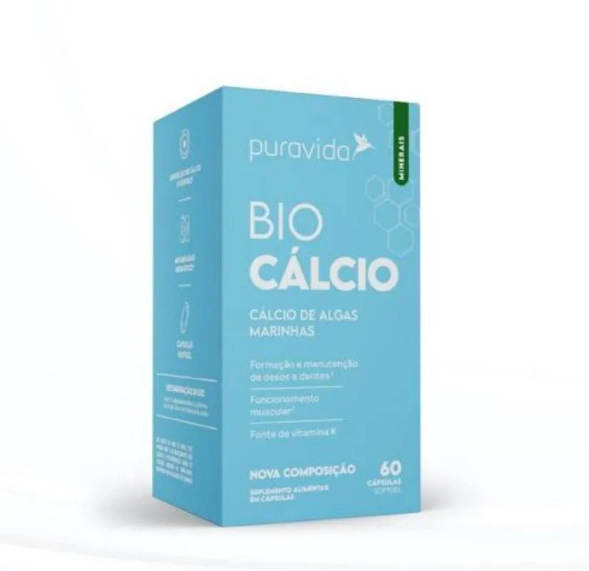PURA VIDA BIO CALCIO C/60CPS