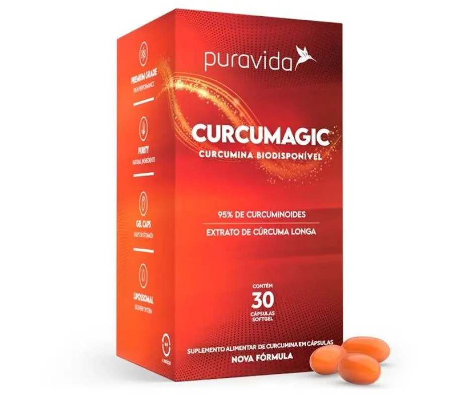 PURA VIDA CURCUMAGIC C/30CPS