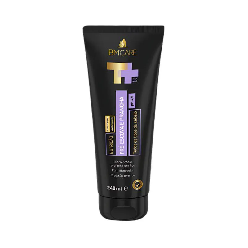 BARROMINAS T+ CREME DE PENTEAR PRé-ESCOVA E PRANCHA 240ML