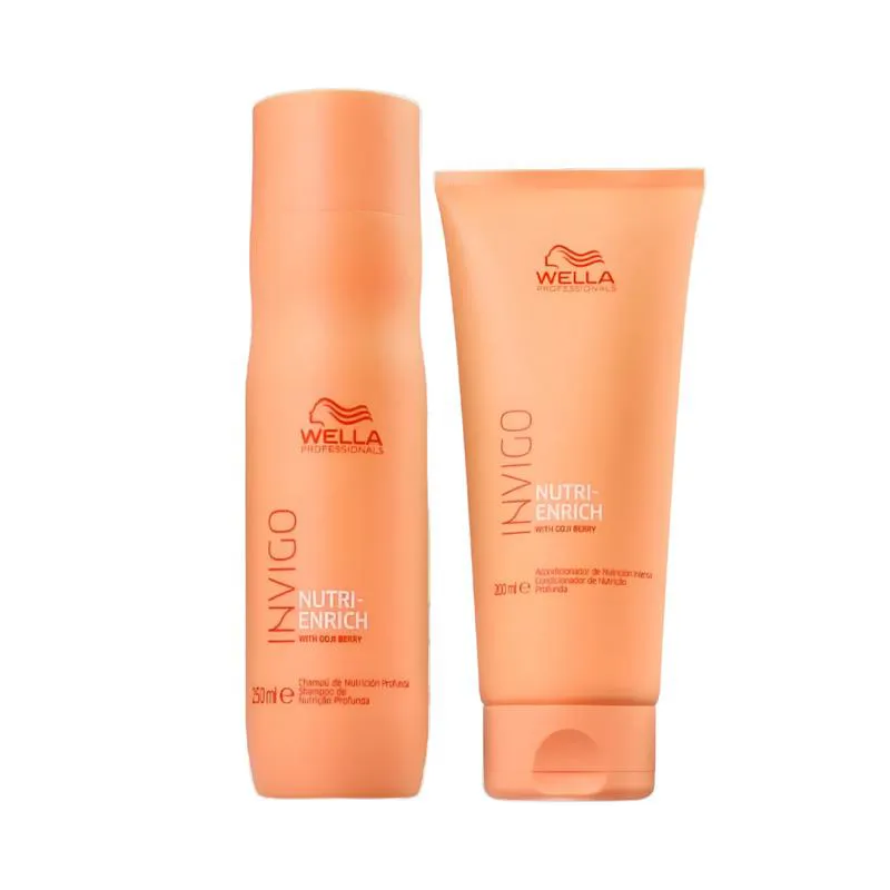 WELLA INVIGO NUTRI ENRICH BLEND KIT 2 PRODUTOS USO DIáRIO
