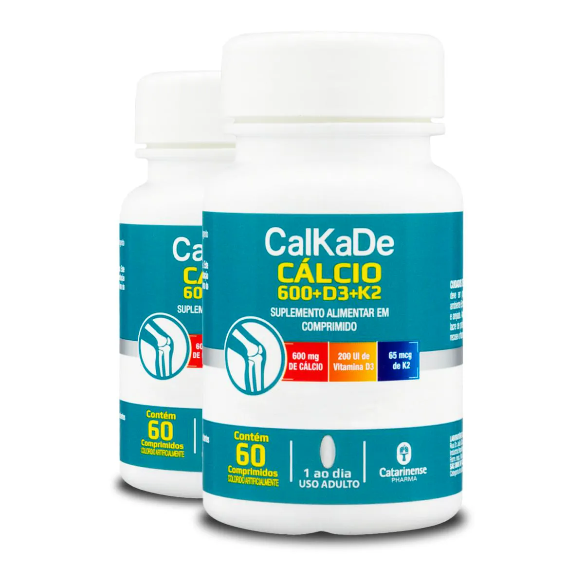 Kit 2 Calkade Catarinense 60 Comprimidos