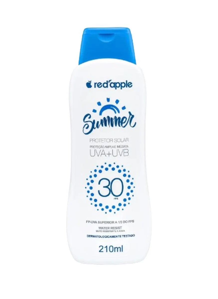 PROTETOR SOLAR RED APPLE SUMMER FPS30 210ML