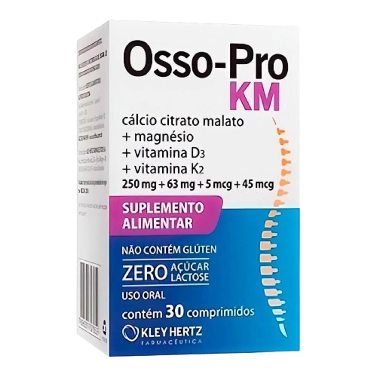 SUPLEMENTO ALIMENTAR OSSO PRO KM 30 COMPRIMIDOS - KLEY HERTZ