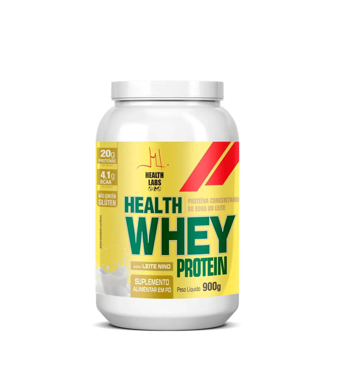 HEALTH WHEY PROTEIN 900G - SABOR LEITE NINHO -  ORIGINAL