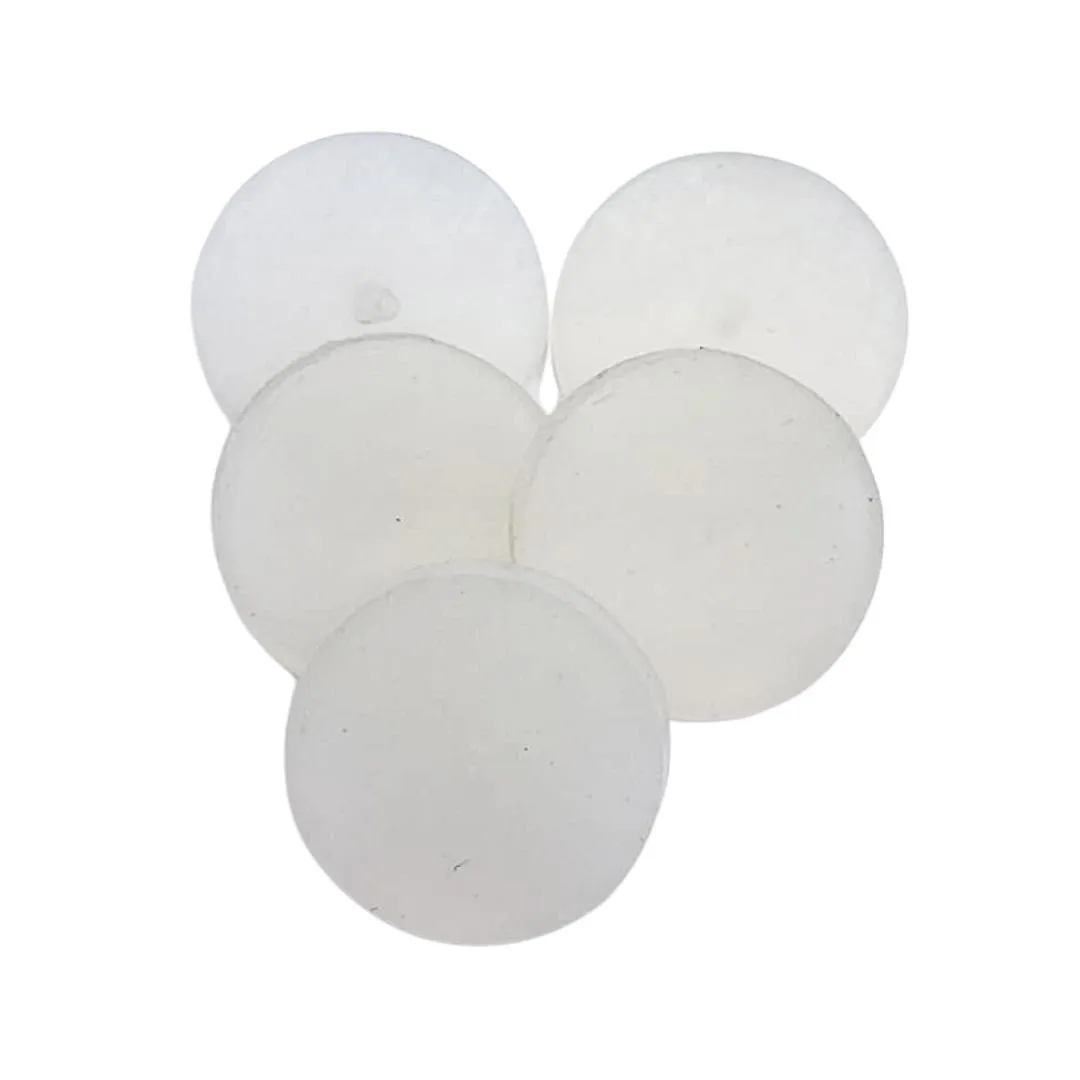 APOIO LIXA SILICONE LAMINAR C/ 5 UNID BRILHO
