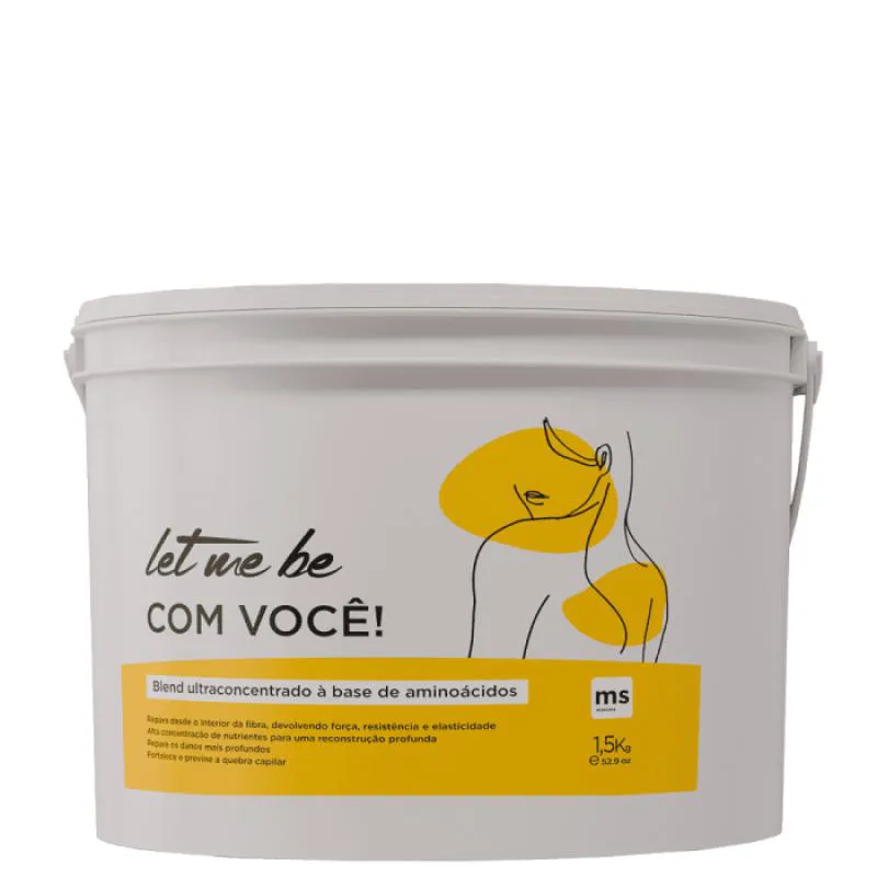 MáSCARA COM VOCê – BLEND ULTRA CONCENTRADO à BASE DE AMINOáCIDOS 1,5KG