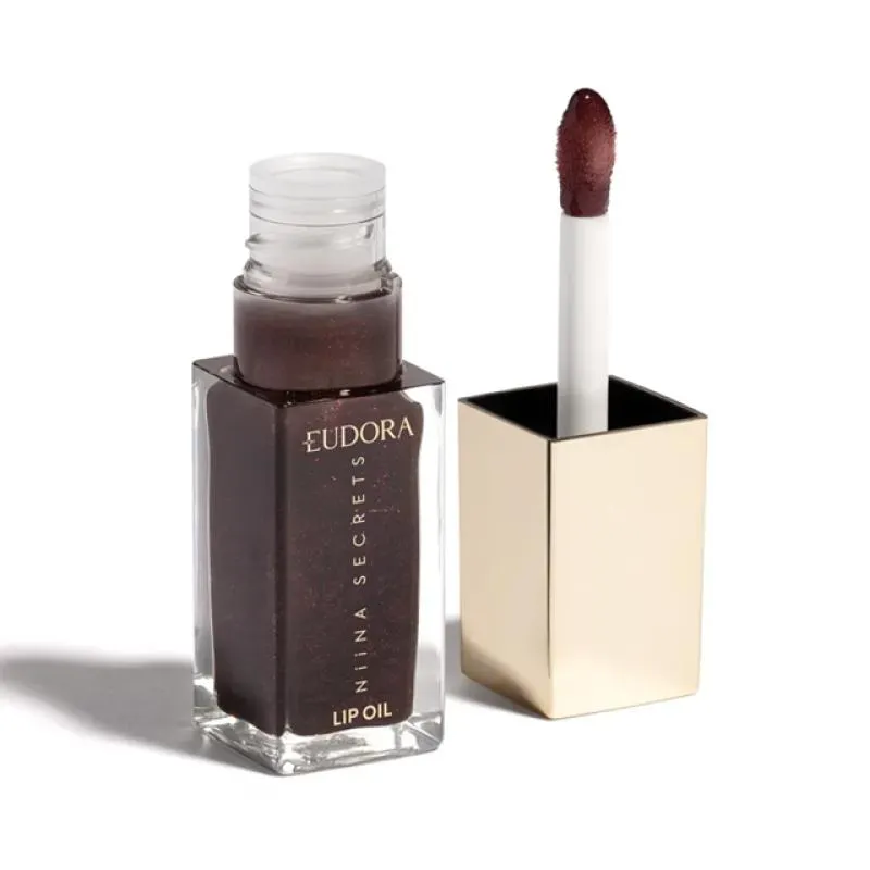 LIP OIL SHINE FLOWERS ROSA NEGRA NIINA SECRETS 7ML