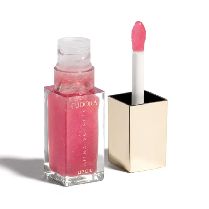 LIP OIL SHINE FLOWERS ROSA SILVESTRE NIINA SECRETS 7ML