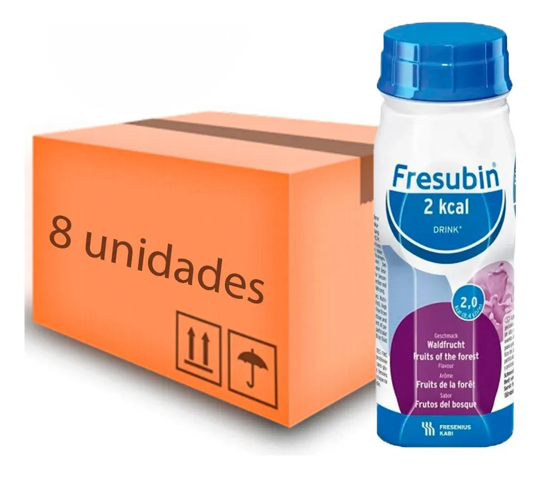 KIT 8 FRESUBIN 2KCAL DRINK FR. FLOR