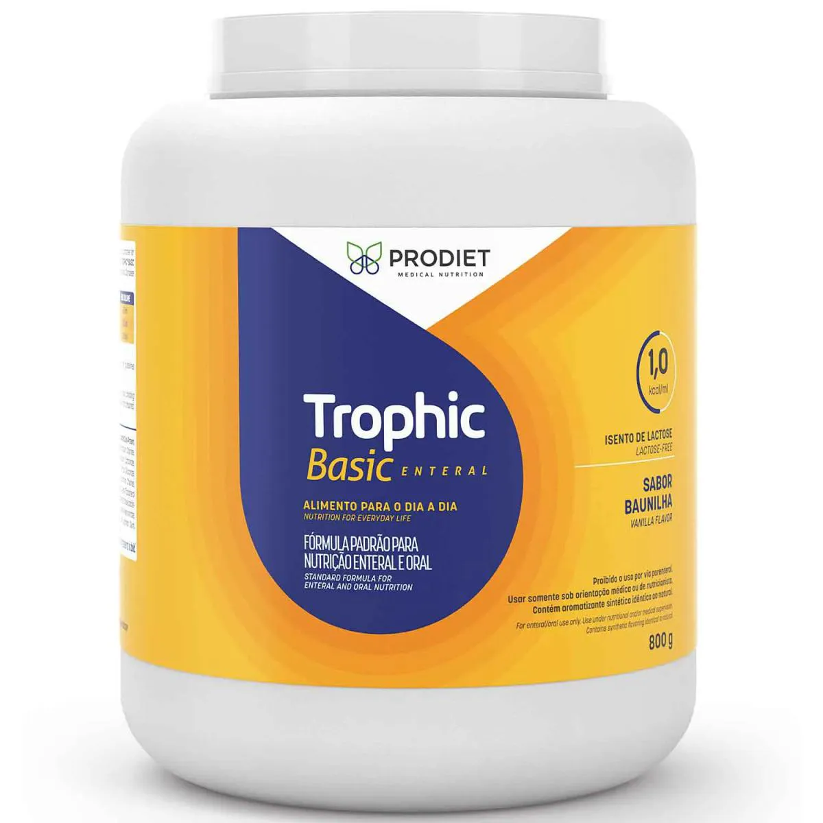 TROPHIC BASIC BAUNILHA POTE 800G
