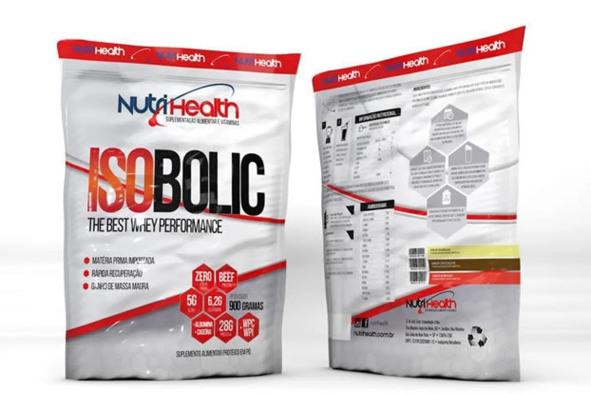 ISOBOLIC REFIL (900G) - SABOR: CHOCOLATE