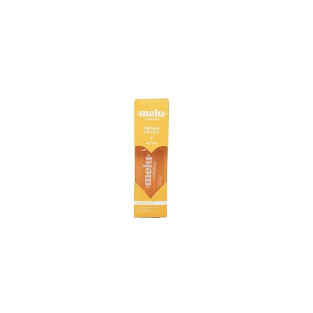 SERUM PESSEGO MELU RUBY ROSE MACIEZ E VIçO A PELE 30ML