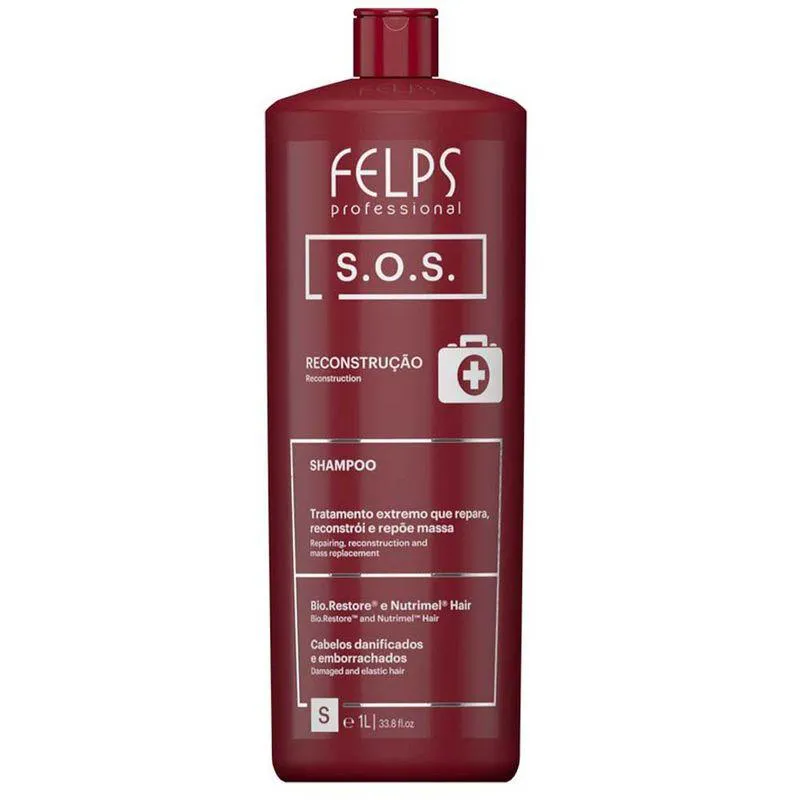 FELPS PROFESSIONAL S.O.S. RECONSTRUçãO - SHAMPOO 1L