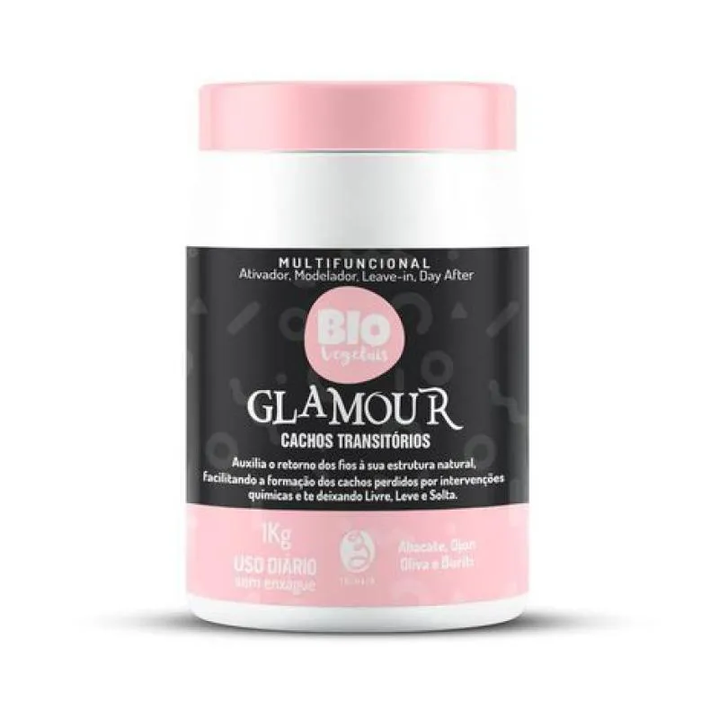ATIVADOR CACHOS TRANSITóRIOS GLAMOUR 1KG BIOVEGETAIS