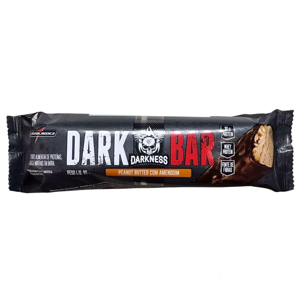 DARK BAR (90G) - SABOR: PEANUT BUTTER C/ AMENDOIM