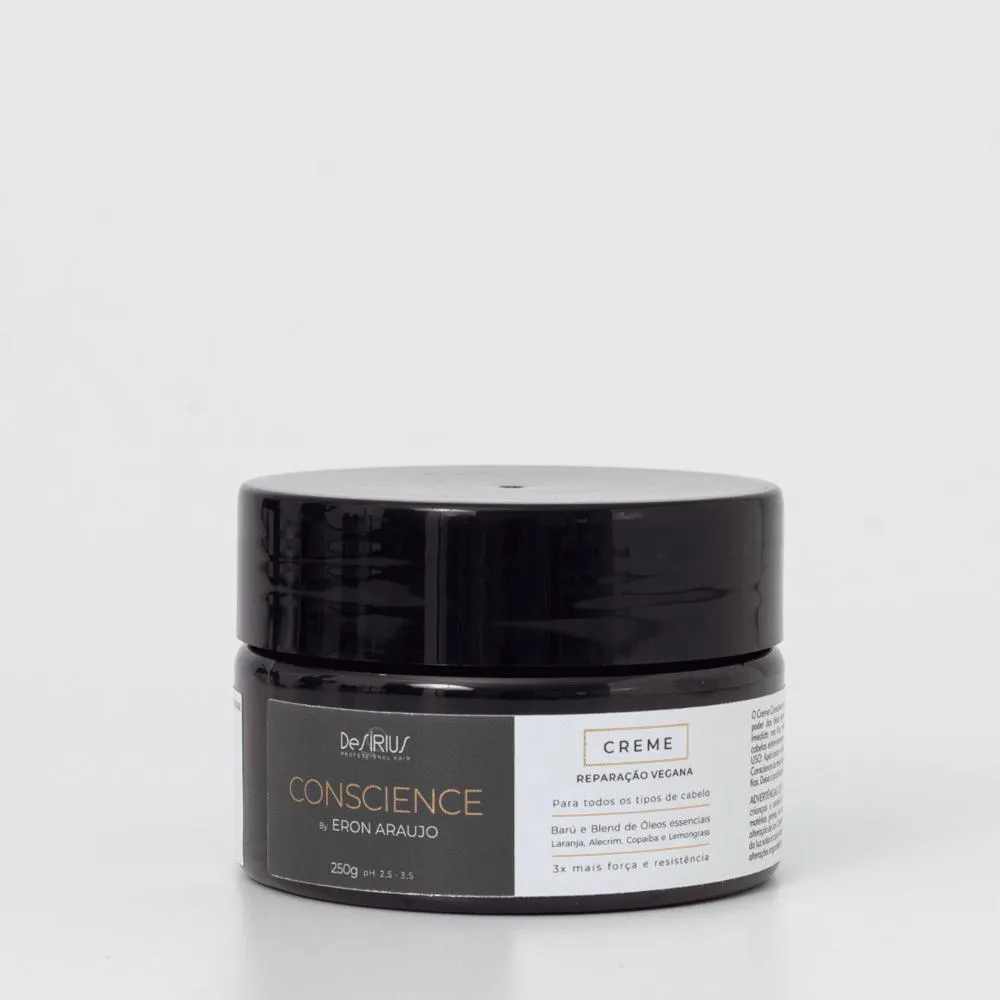 CREME REPARAçãO VEGANA CONSCIENCE DE SIRIUS 250G