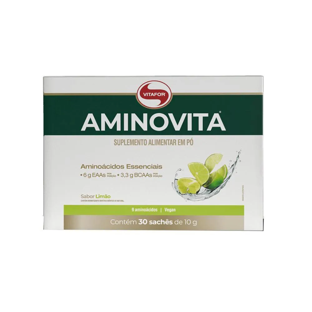 AMINOVITA 30 SACHES 10G LIMAO