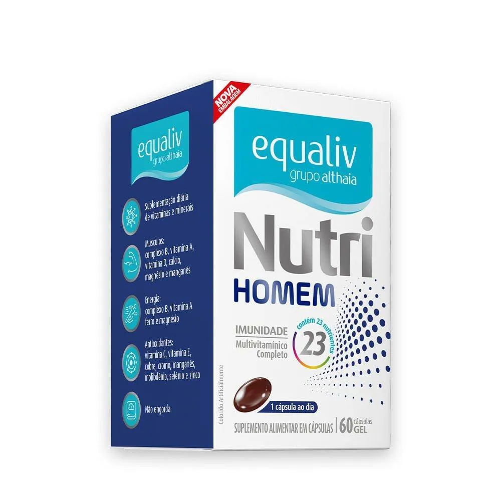 NUTRI HOMEM EQUALIV 60 CáPSULAS