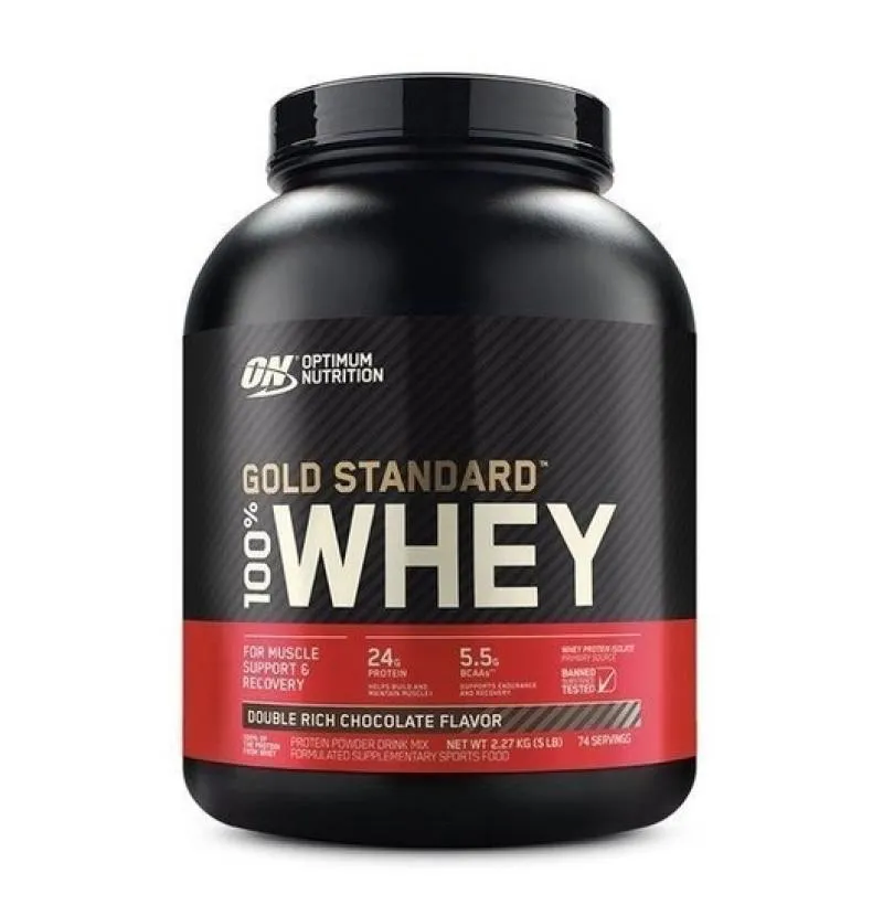 100% WHEY PROTEIN GOLD STANDARD (2,270KG) - SABOR: CHOCOLATE