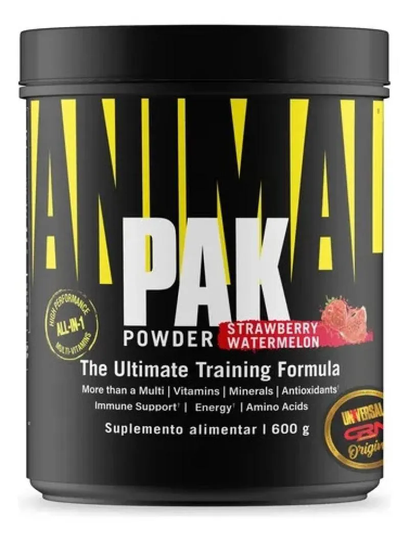 ANIMAL PACK POWDER (600G) - SABOR: STRAWBERRY WATERMELON
