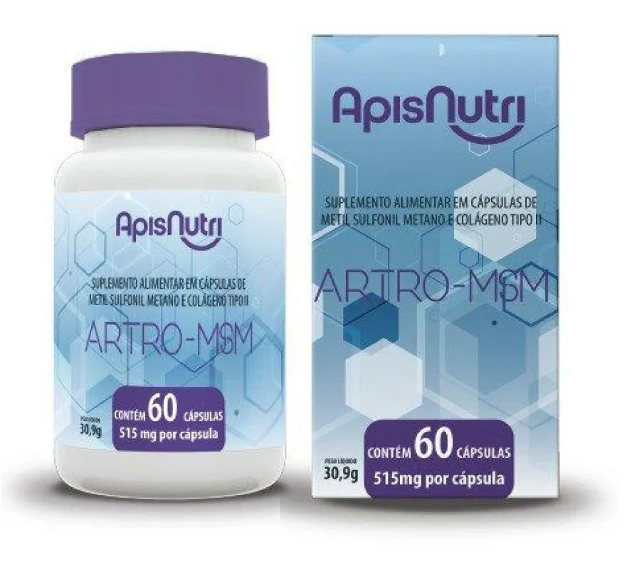 ARTRO - MSM 515MG (60 CAPS) - PADRãO: ÚNICO