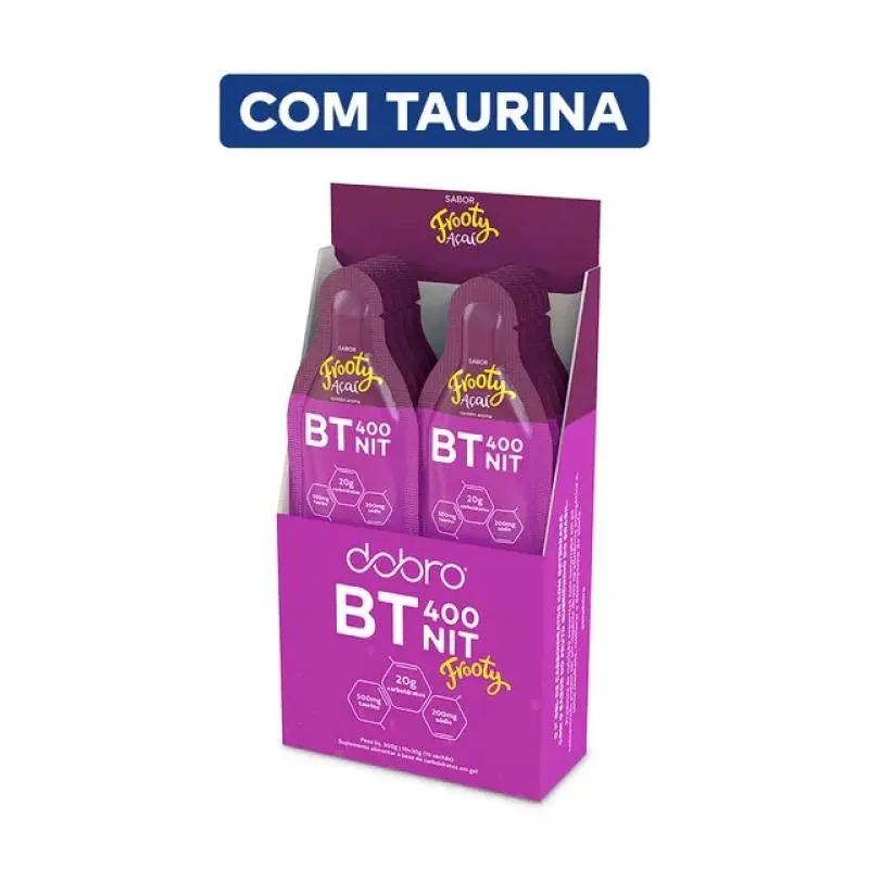 BT NITRATO GEL DOBRO (DISPLAY 10 SACHêS 30G) - SABOR: FROOTY AçAí