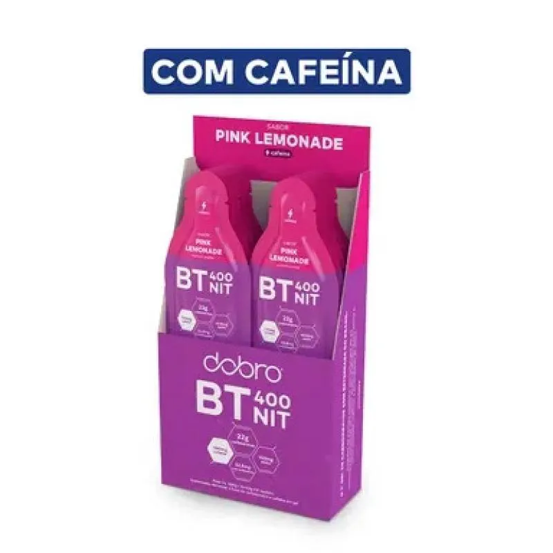 BT NITRATO GEL DOBRO (DISPLAY 10 SACHêS 30G) - SABOR: PINK LEMONADE