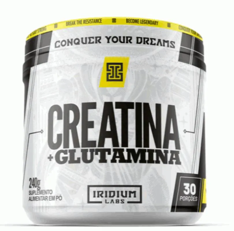 CREATINA + GLUTAMINA (240G) - PADRãO: ÚNICO