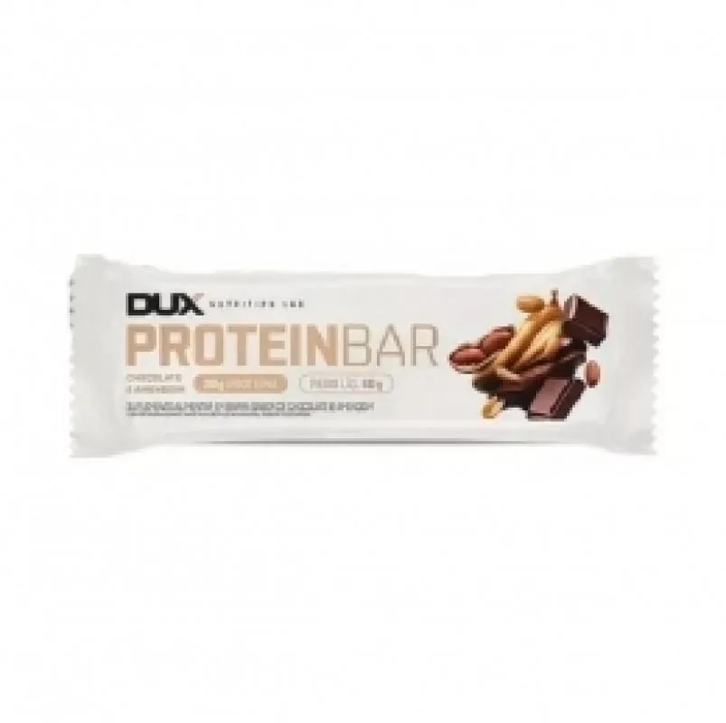 DUX PROTEIN BAR (60G) - VENCIMENTO 16/07/2025 - SABOR: CHOCOLATE C/ AMENDOIM