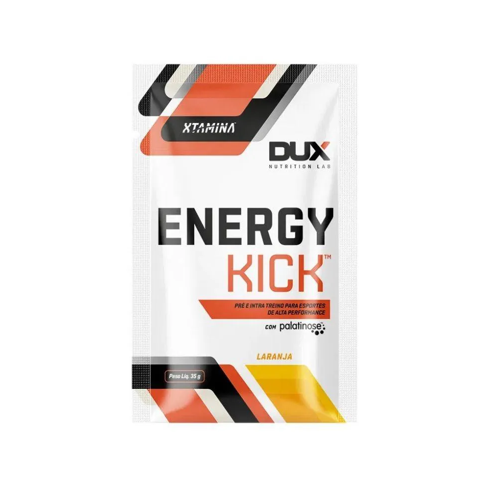 ENERGY KICK COM PALATINOSE SACHê (35G) - SABOR: LARANJA