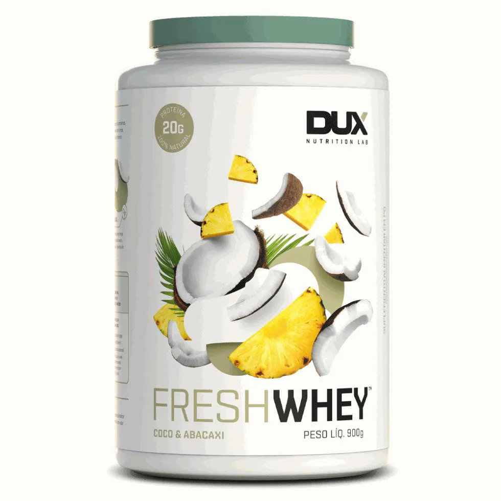 FRESH WHEY (900G) - SABOR: ABACAXI E COCO