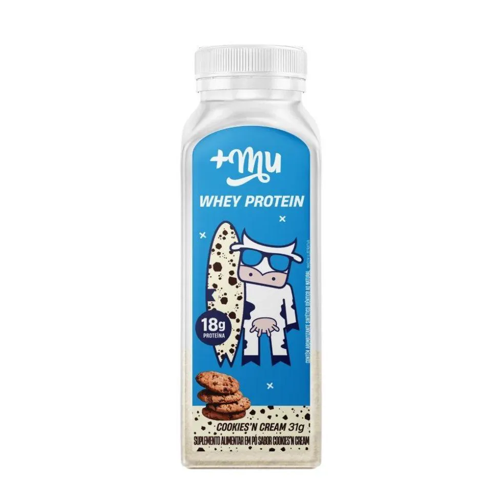 GARRAFINHA MAIS MU - SABOR: COOKIES AND CREAM (31G)