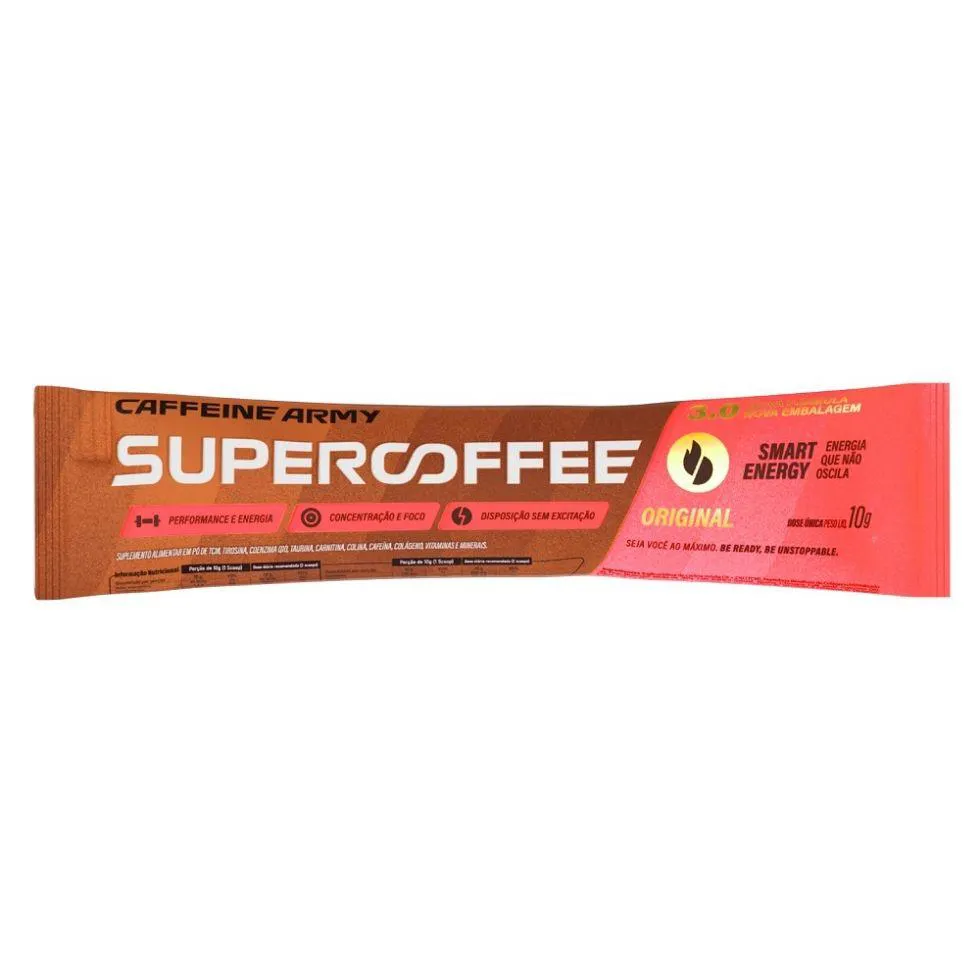 SUPERCOFFEE 3.0 TO GO SACHê (10G) - SABOR: ORIGINAL