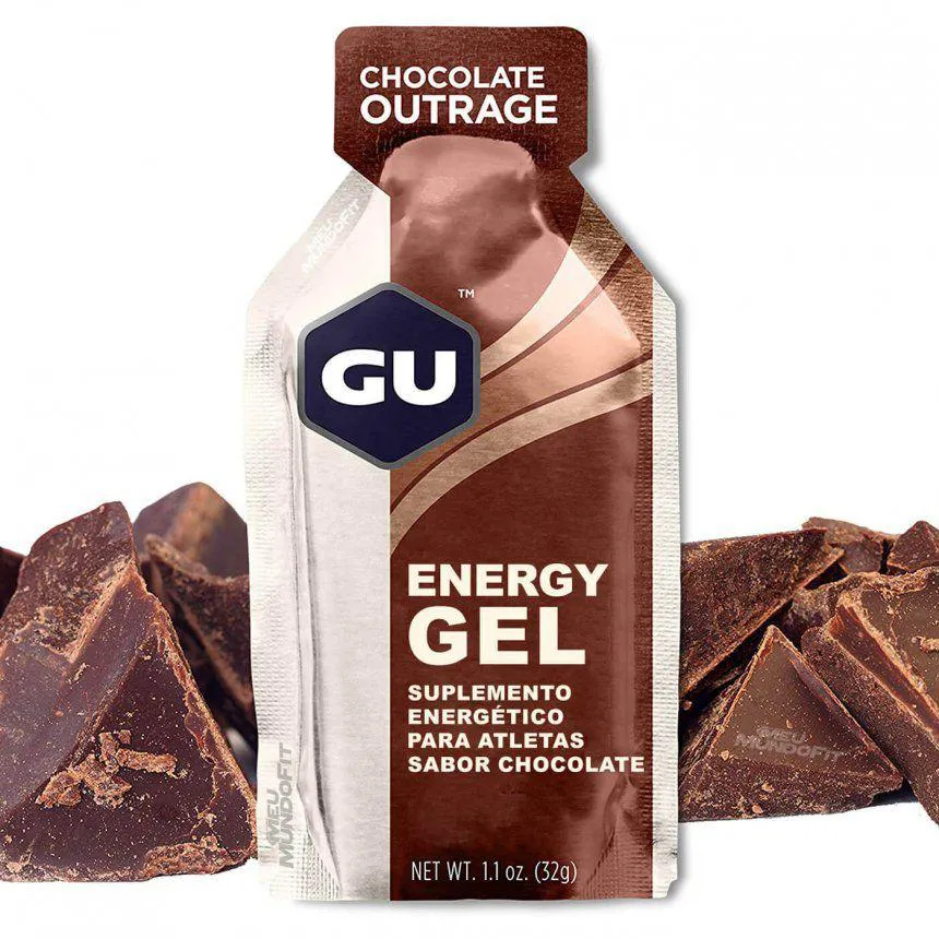 GU ENERGY GEL (32G) - SABOR: CHOCOLATE BELGA