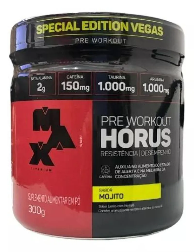 HóRUS (300G) - VENCIMENTO 15/07/2025 - SABOR: MOJITO