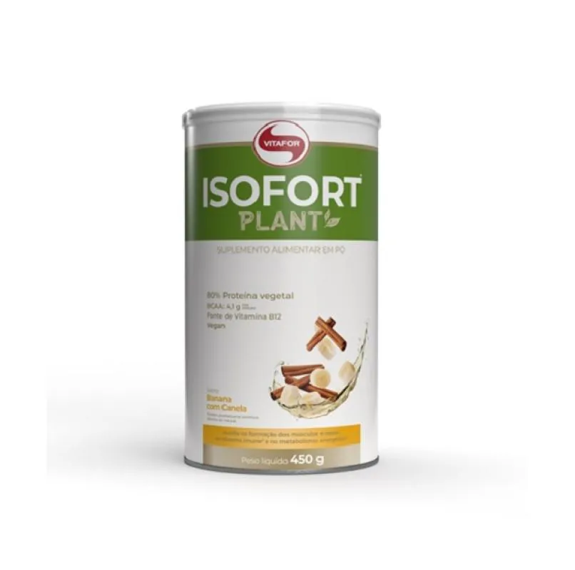 ISOFORT PLANT (450G) - SABOR: BANANA C/ CANELA
